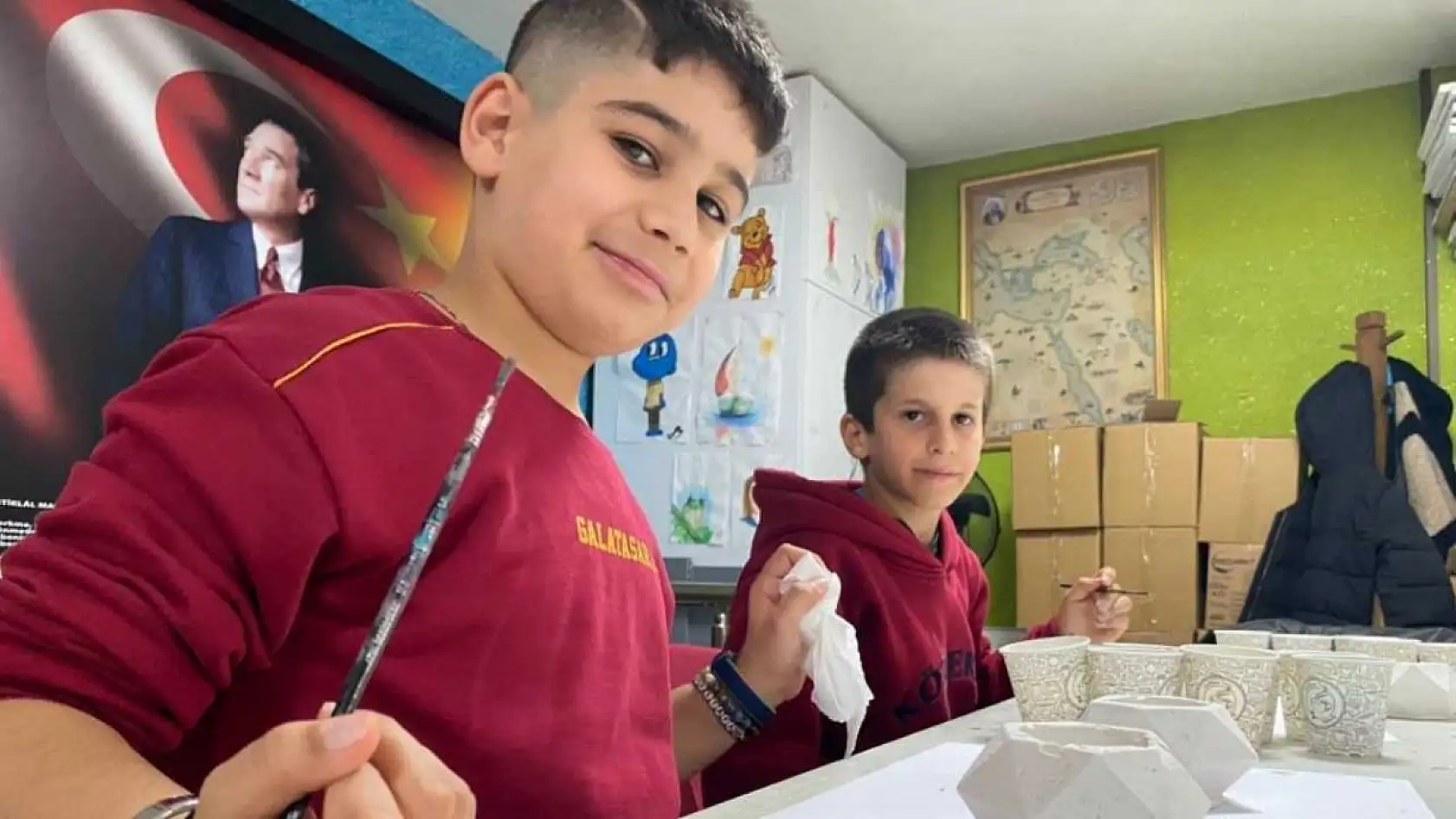 Kötekli Gençlik Merkezi'nde sanat dolu günler