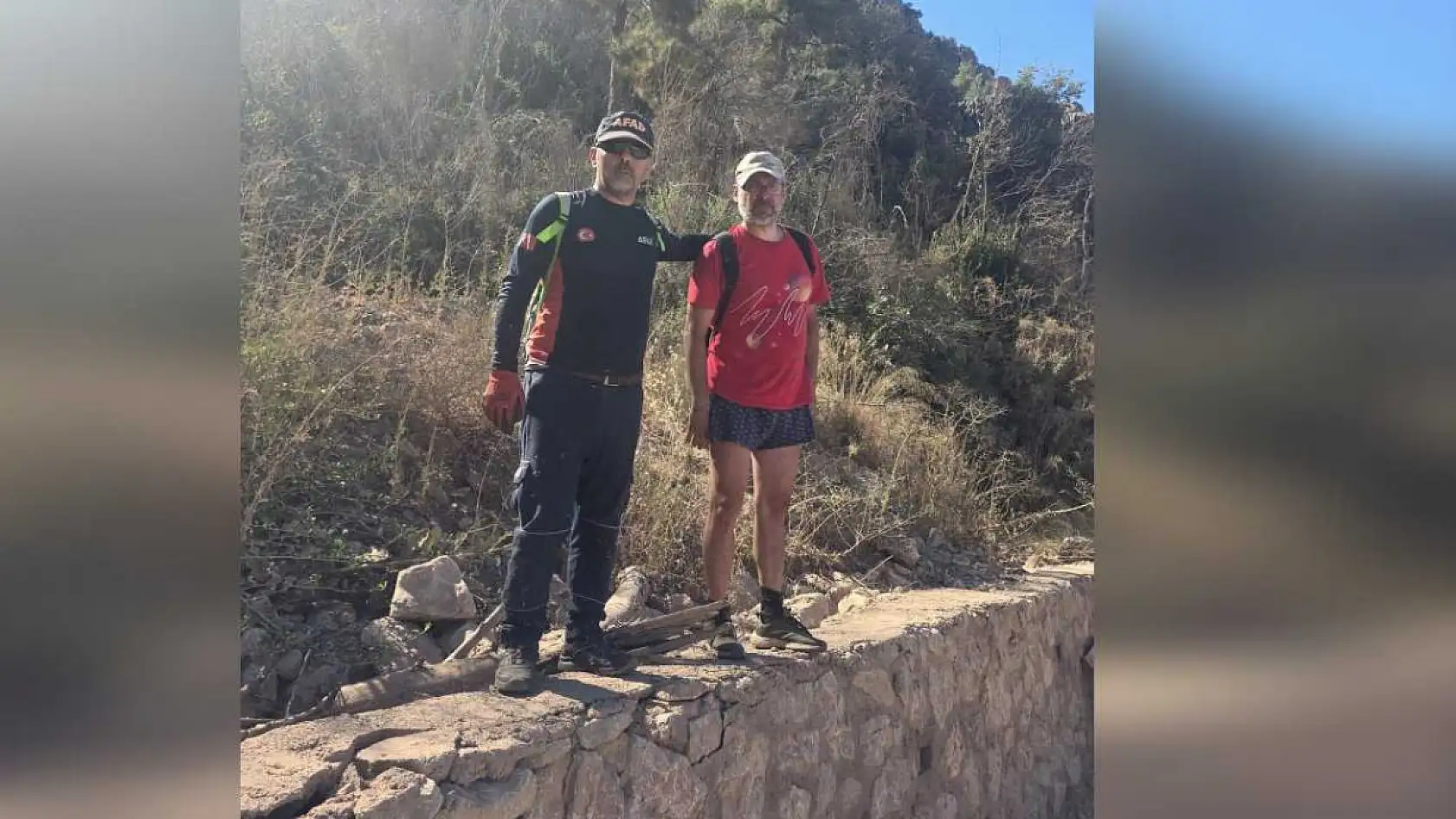 Marmaris'te doğa yürüyüşü yaparken kaybolan Rus turist kurtarıldı