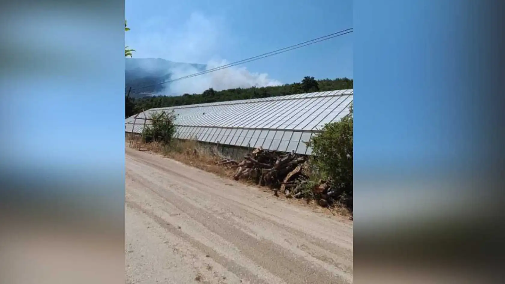 Antalya Finike'de Orman Yangını Paniği