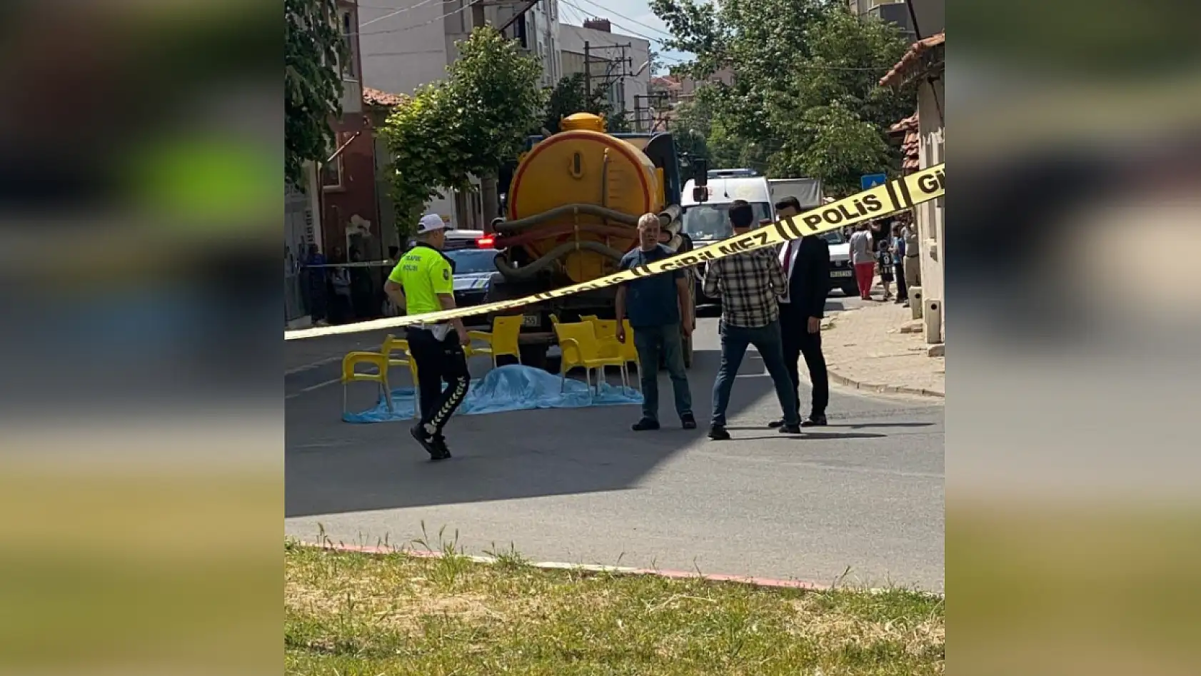 Vidanjör dehşeti! Yaşlı kadın feci şekilde can verdi