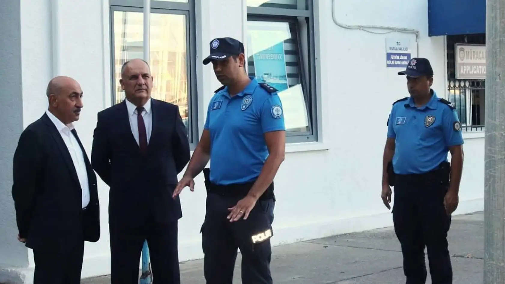 Emniyet Müdürü Karadeniz, Fethiye İlçe Emniyet Müdürlüğü'nde İncelemelerde Bulundu