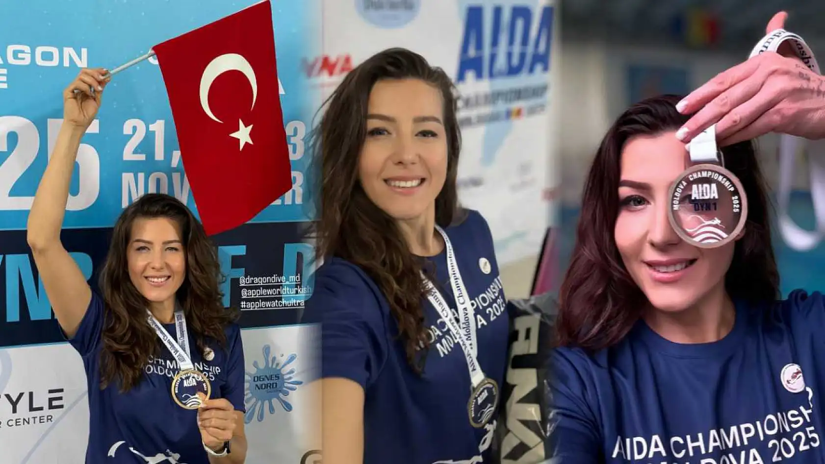 Milli Sporcumuz Birgül Erken, AIDA 2025 Dünya Şampiyonası'ndan Altın Madalya ile Döndü