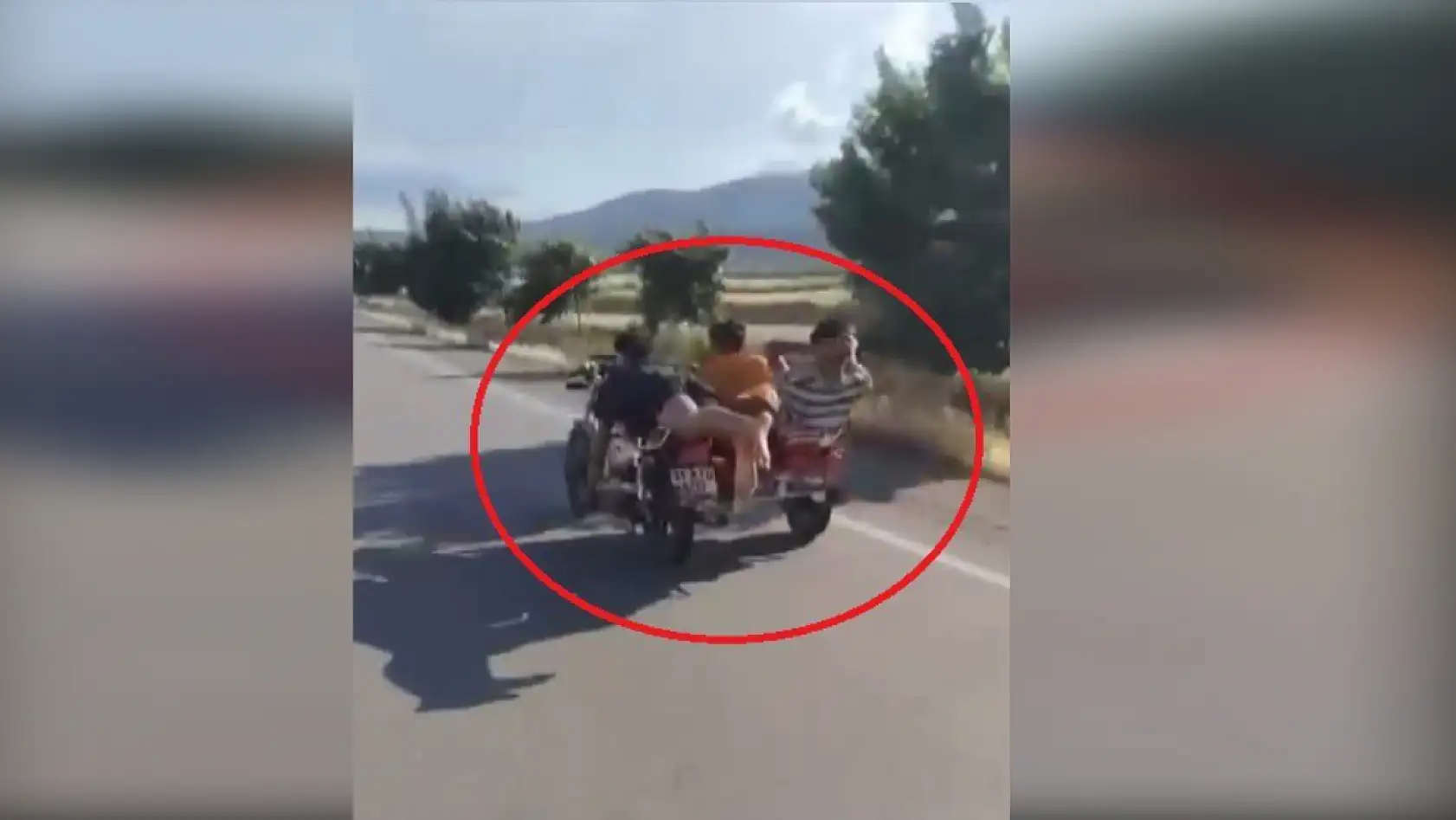 Motosikleti üzerine yatarak sürmüştü, yediği ceza motosikletin parasını geçti