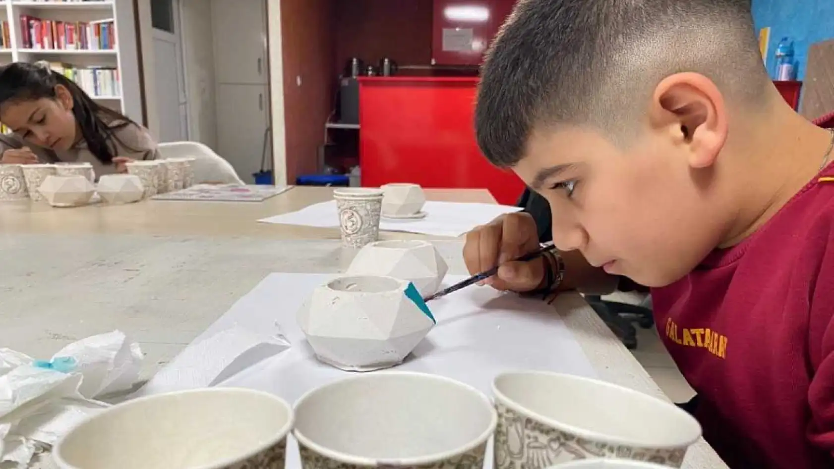 Kötekli Gençlik Merkezi'nde sanat dolu günler