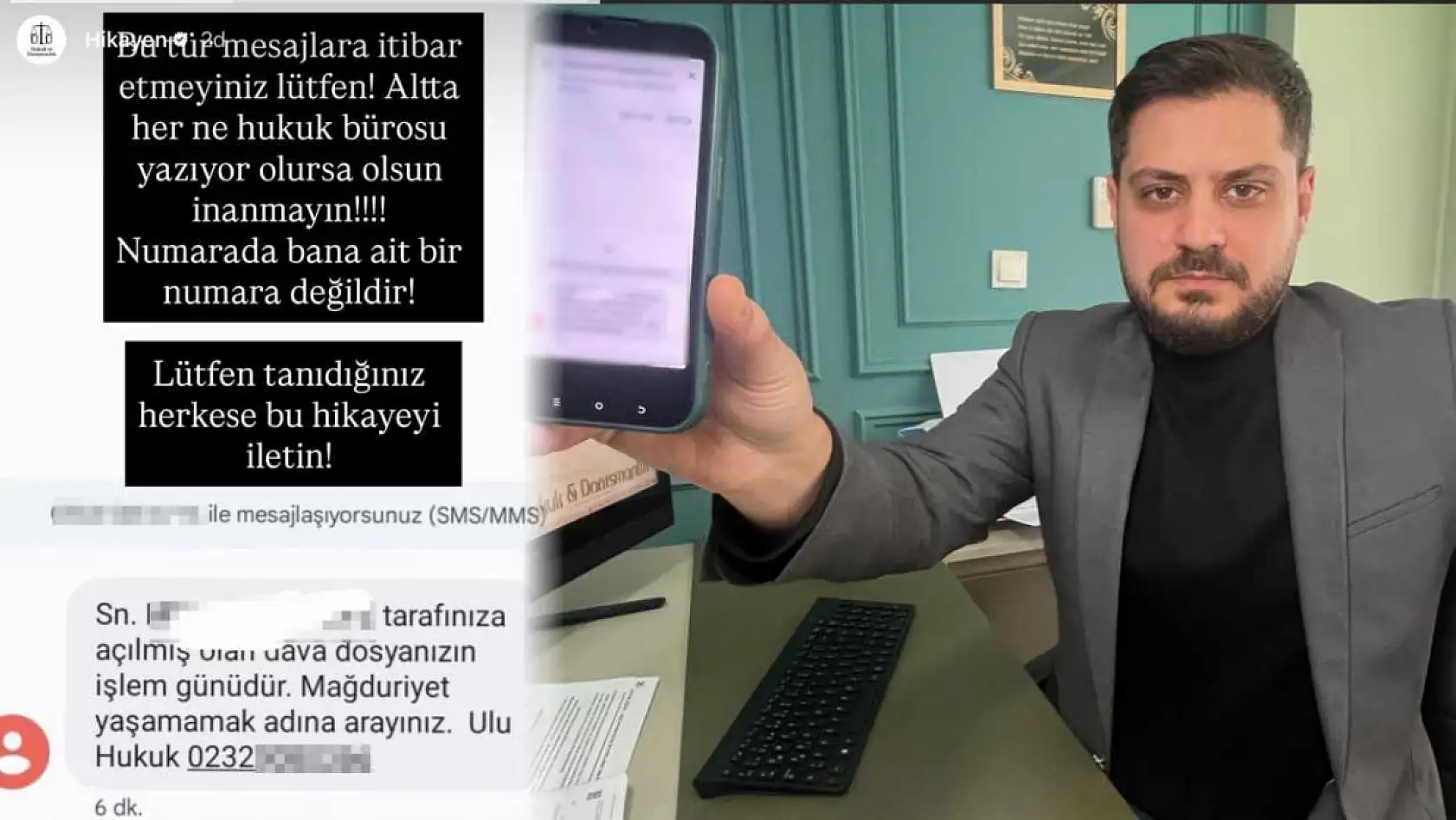 Hukuk Bürosu Adını Kullanan Dolandırıcılara Suç Duyurusu