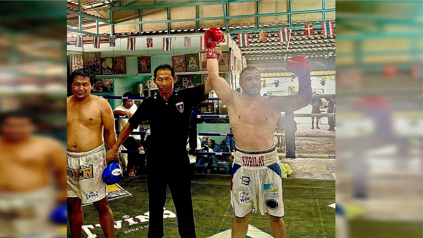 Fethiyeli Yenilgisiz Boksör Kubilay Alcu Bangkok'ta da Kazandı