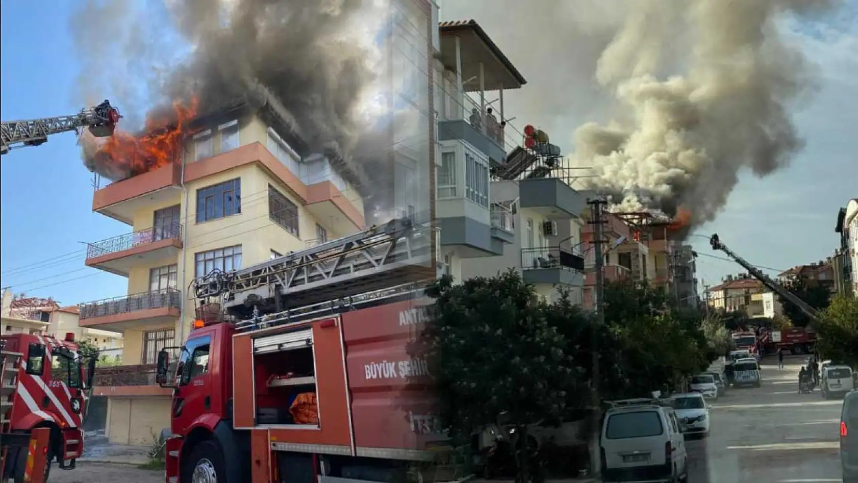 Daha önce alevlerin arasından kurtarılan 3 çocuğun aynı evde ikinci yangın kabusu