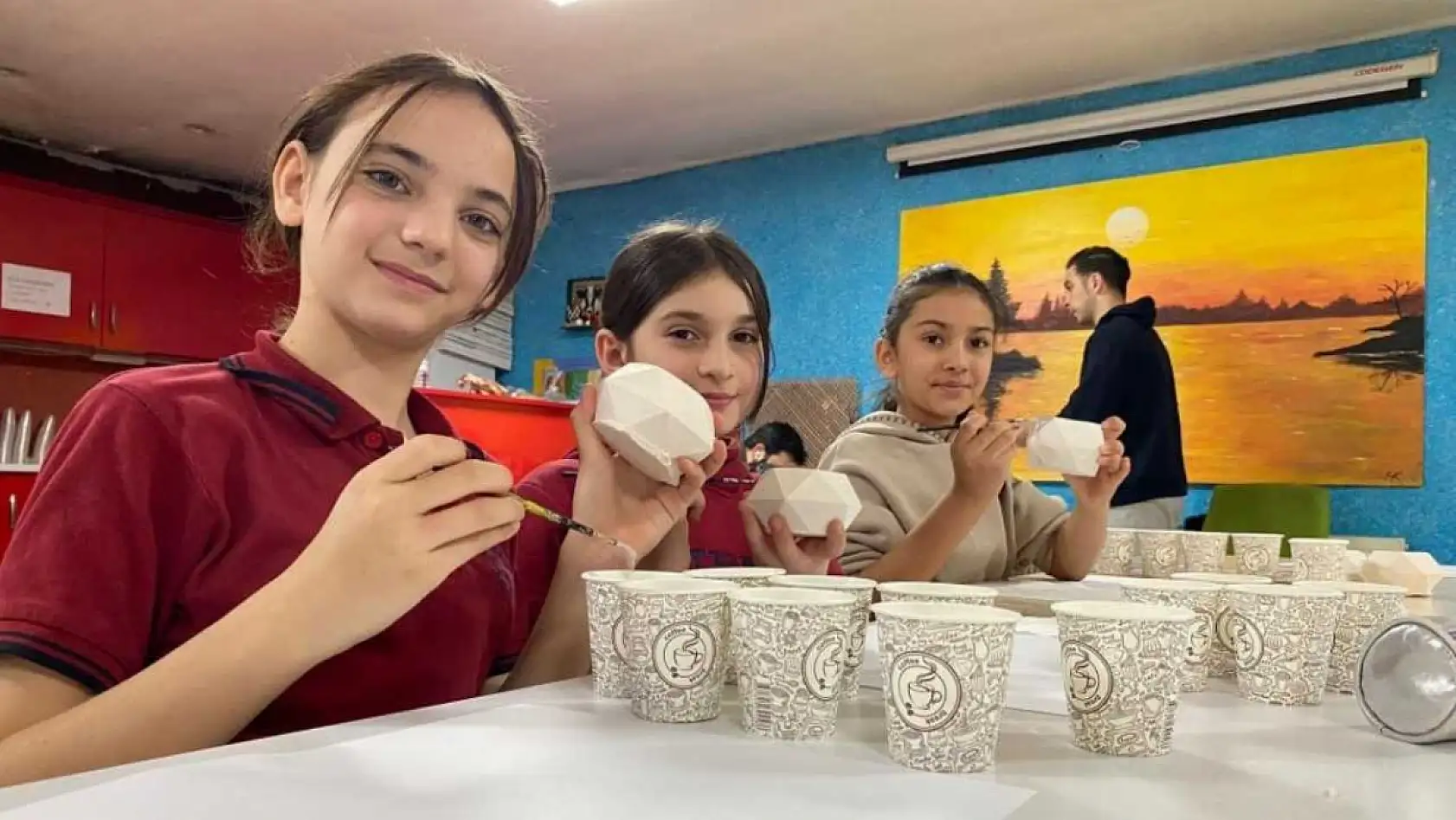 Kötekli Gençlik Merkezi'nde sanat dolu günler