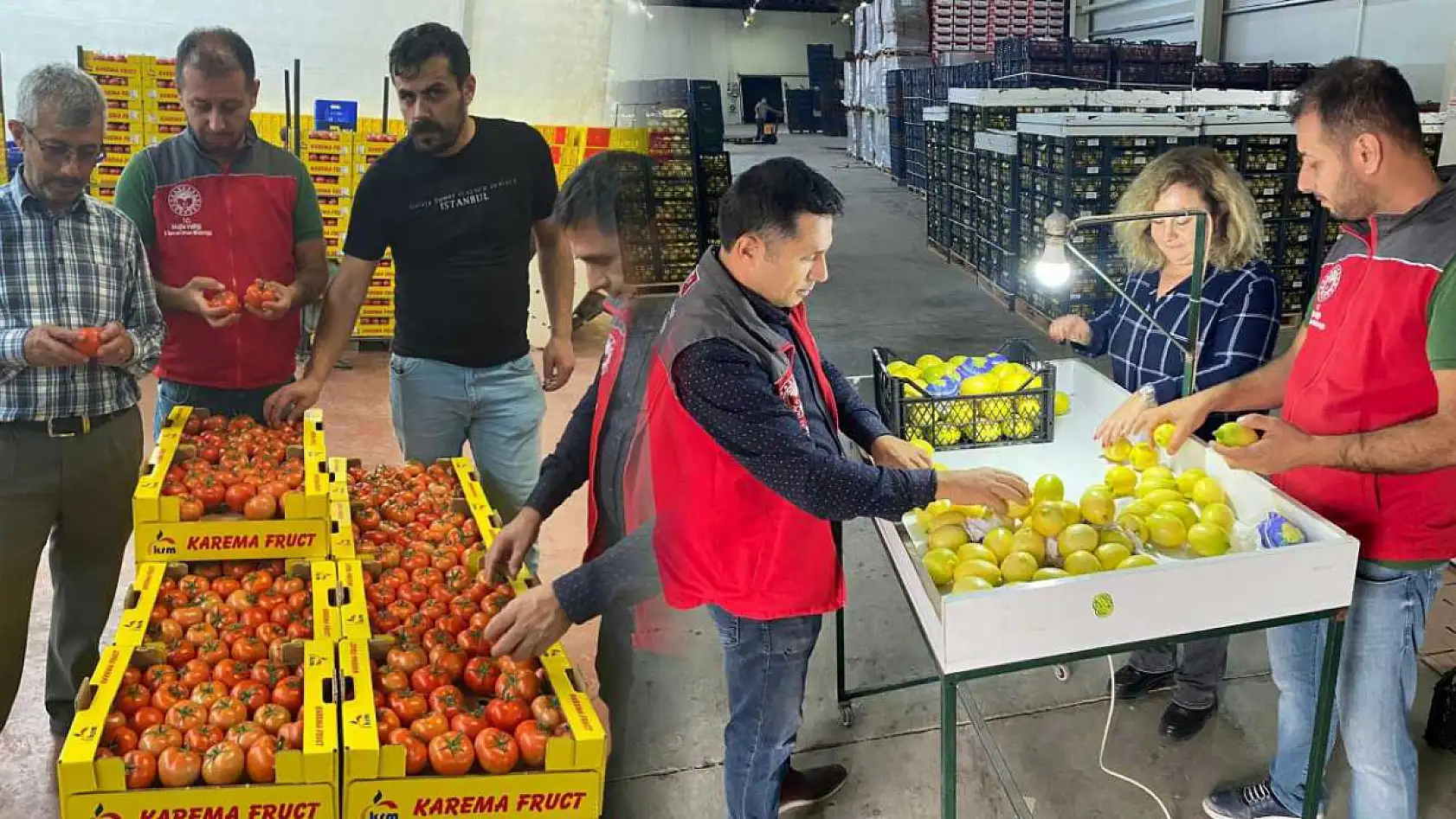 Ortaca'da ihracata giden ürünlere onay