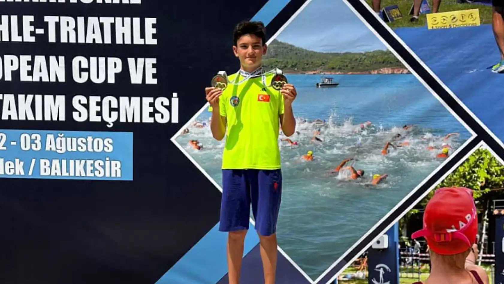 Muğla Büyükşehir Sporcusu Kerem Batur Genç'ten Çifte Madalya