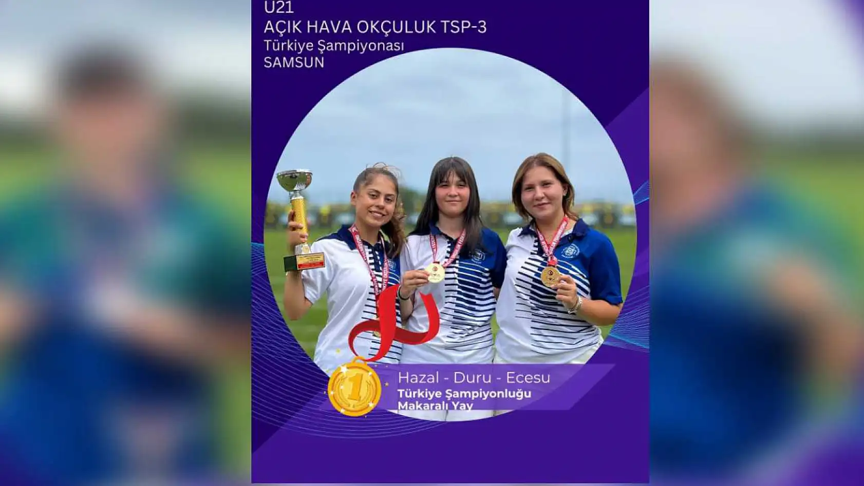 Muğla Büyükşehir'in Okçuları Samsun'da Tarih Yazdı!