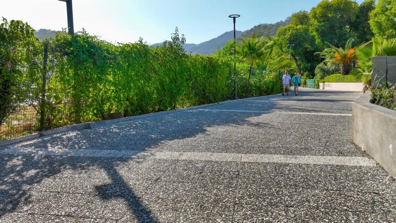 Fethiye Belediyesi'nden Göcek Sahiline Modern Dokunuş