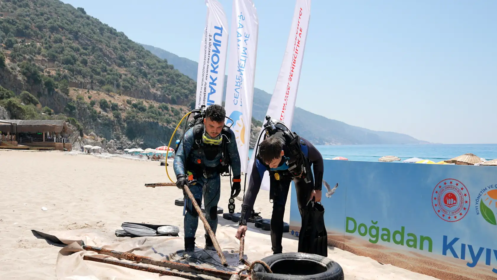 Ölüdeniz Belcekız Plajı'nda Çevre Günü Etkinlikleri