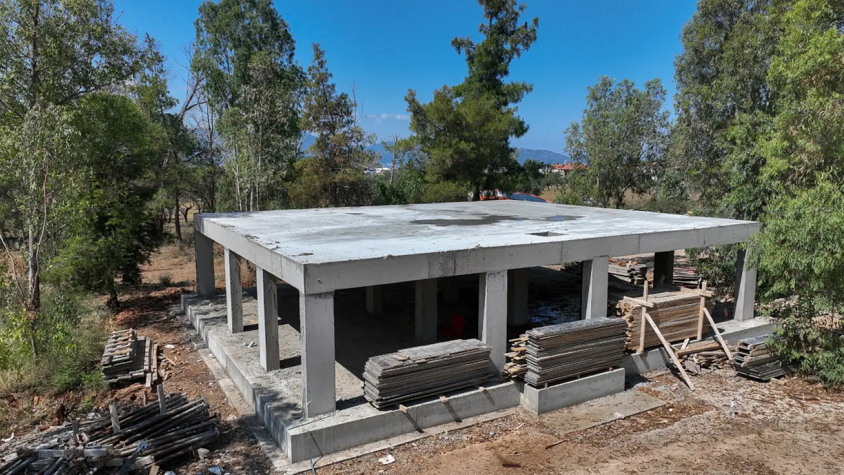 Fethiye Hayvan Bakımevi'nde çalışmalar hızla ilerliyor