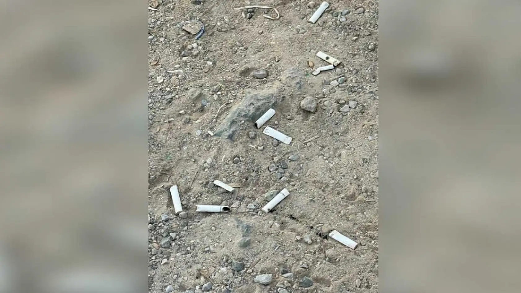 Fethiye Yarımada bölgesinde sigara izmariti kirliliği dikkat çekti