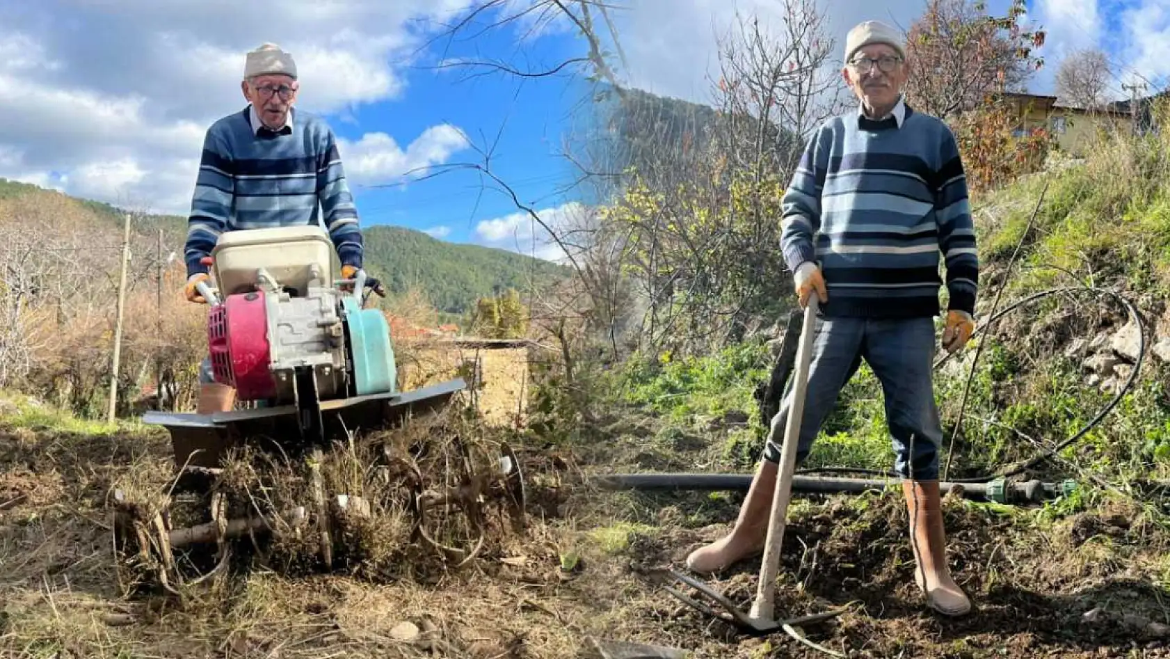 82 yaşındaki yeminli mali müşavirden köy hayatına örnek proje