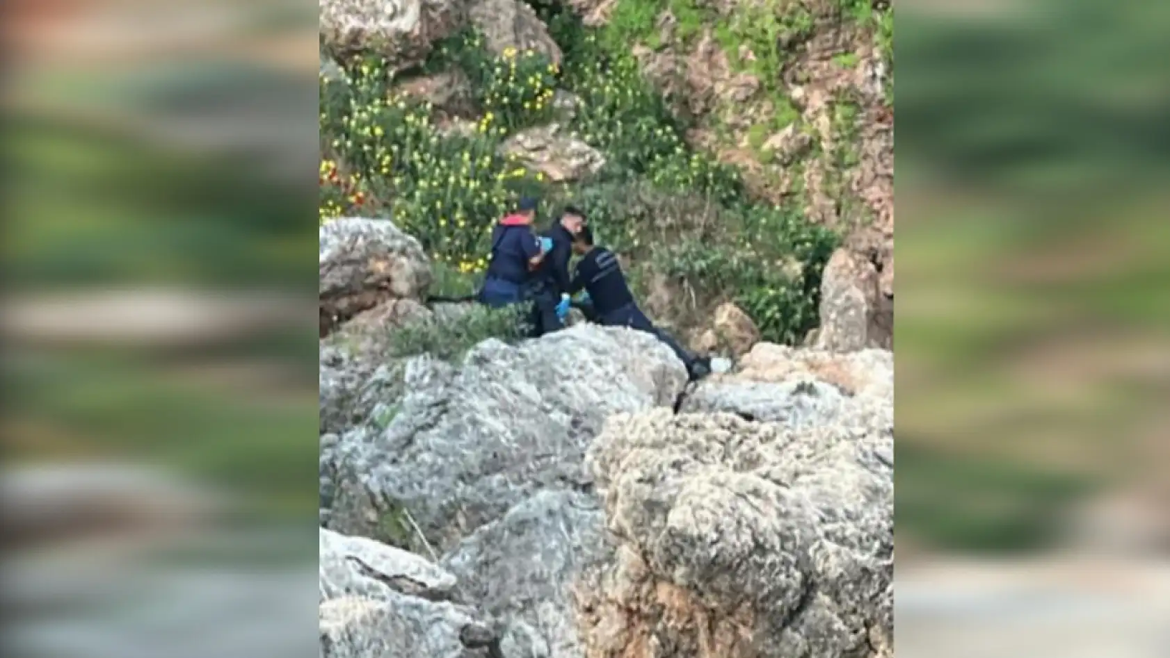 Falez faciası! Genç adam manzarayı izlerken canından oldu