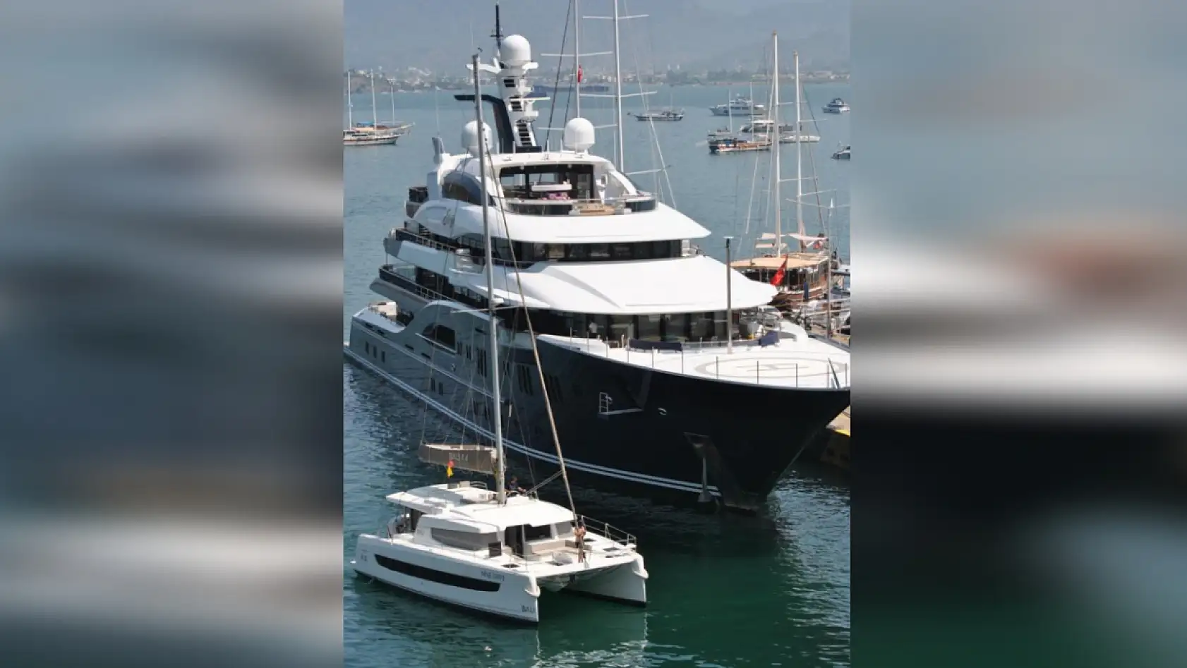 Ultra lüks yat 'Solandge' Fethiye'de