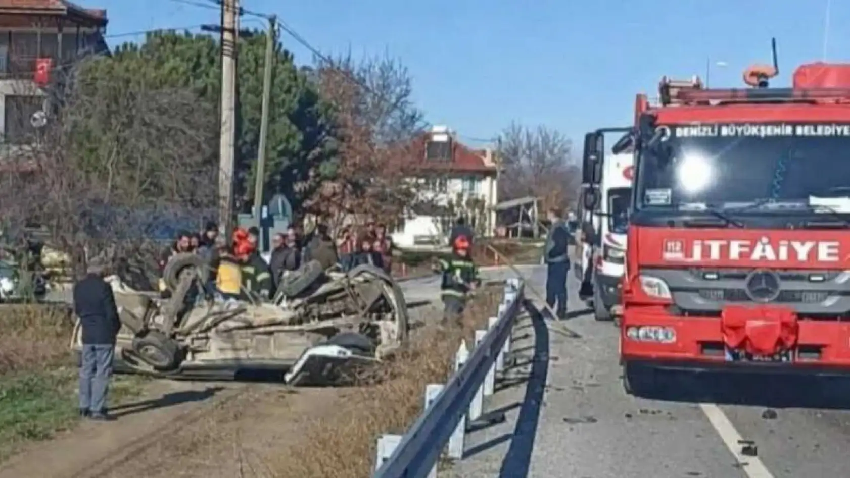 Antalya-Denizli Karayolu'nda Feci Kaza: 73 Yaşındaki Sürücü Hayatını Kaybetti