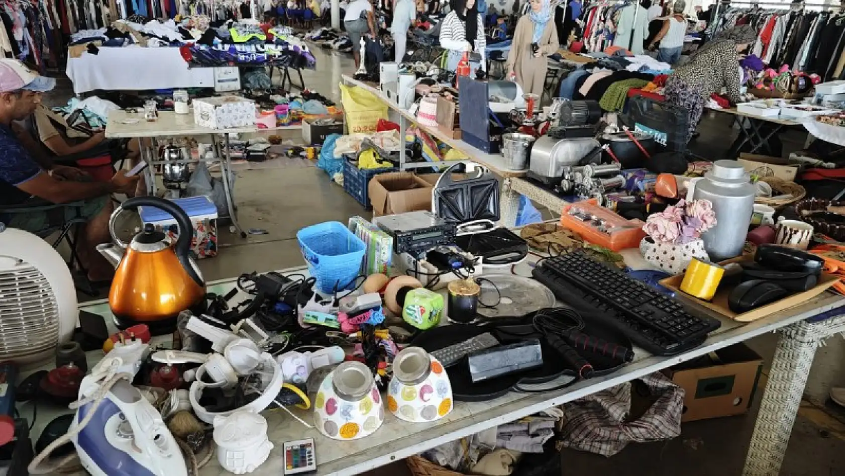 Fethiye de ekonomi Çalıca ikinci el pazarını da etkiledi