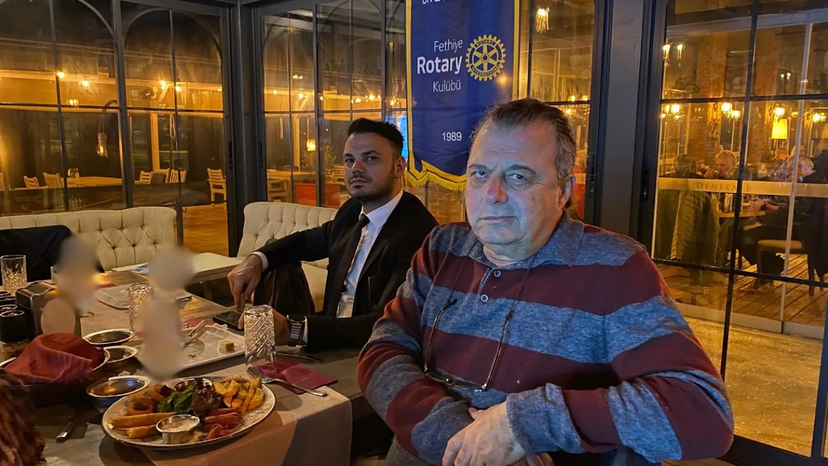 Fethiye Rotary Kulübü Toplantısı'nda Emlakçılar Derneği Başkanı Serdar Oğuz Konuşma Yaptı