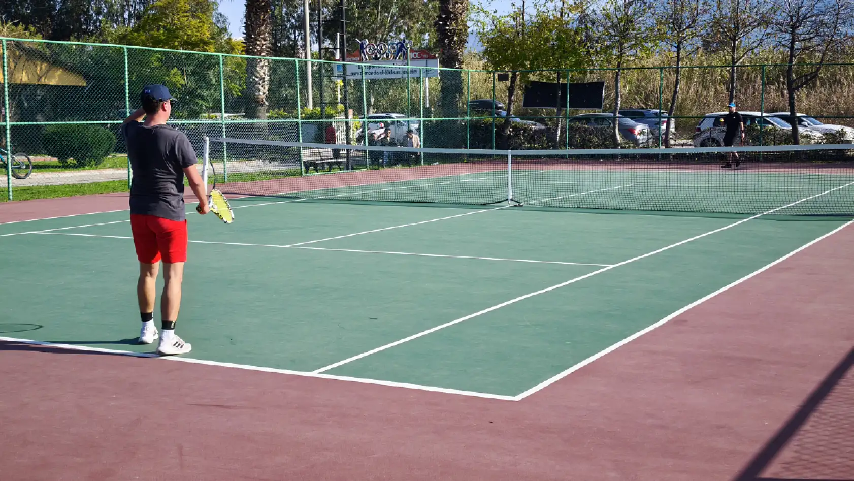Fethiye'de tenis şöleni: Turnuvalar devam ediyor