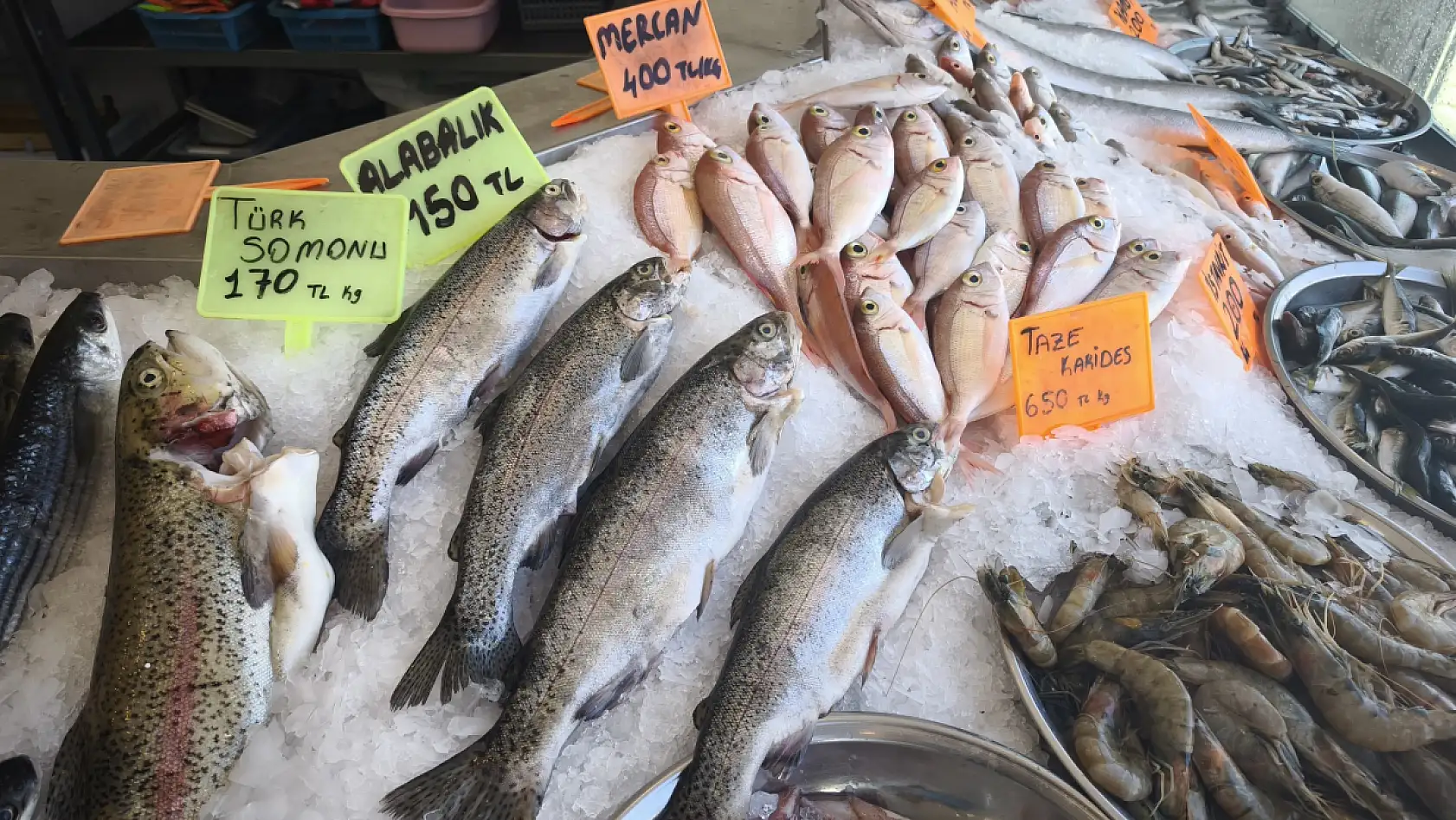 Doğan Seafood Balık Market Taze ve Uygun Fiyatlı Deniz Ürünleri Fethiye'de