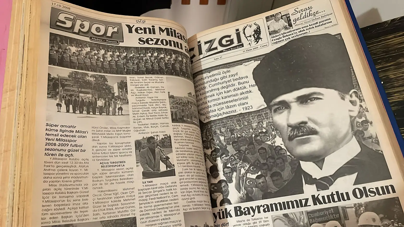 Milas Çizgi Gazetesi'nden yeni başlangıç
