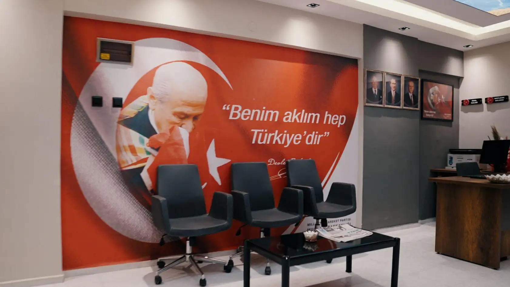 MHP Muğla İl Başkanlığı yeni hizmet binasında vatandaşları ağırlıyor