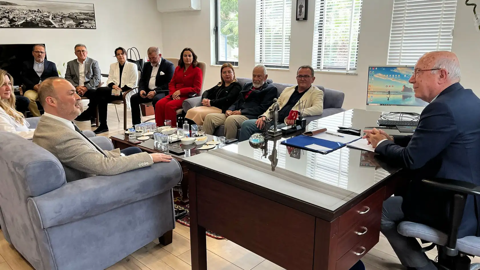 GESİFED ve LİİDER'den Fethiye Belediyesi'ne ziyaret