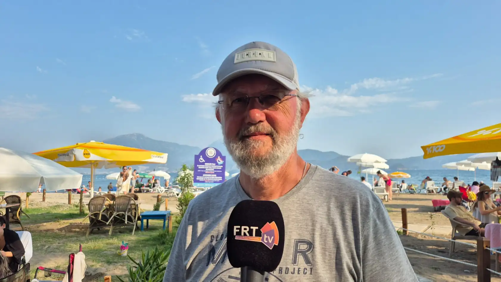 Fethiye Akmaz Plajı Vatandaşlardan İlgi Görüyor