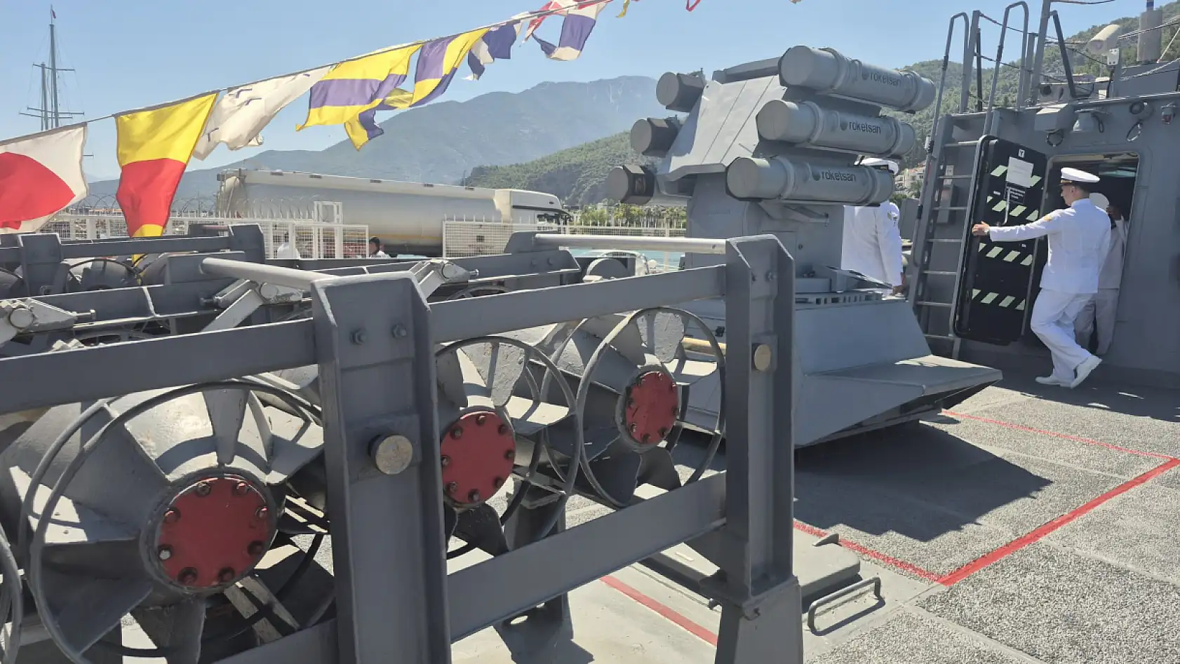 Fethiye'de TCSG-911 Botu Ziyarete Açıldı