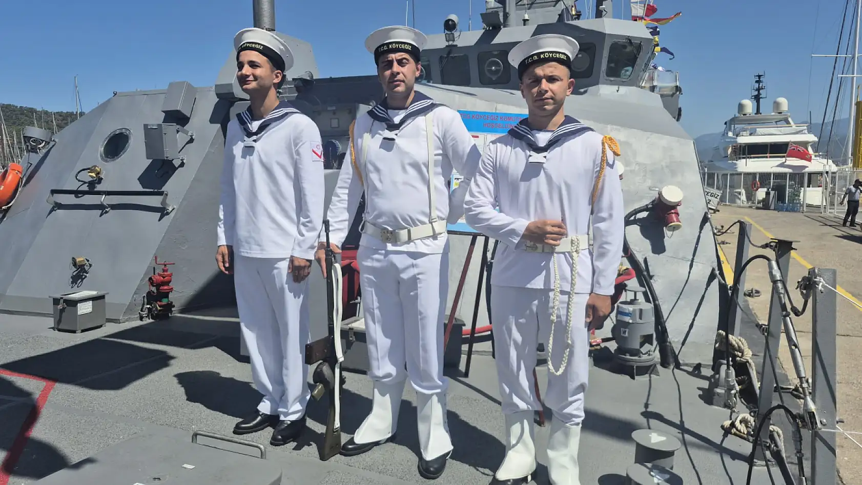 Fethiye'de TCSG-911 Botu Ziyarete Açıldı