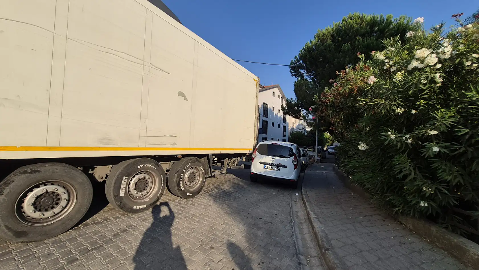 Fethiye'de Maddi Hasarlı Kaza