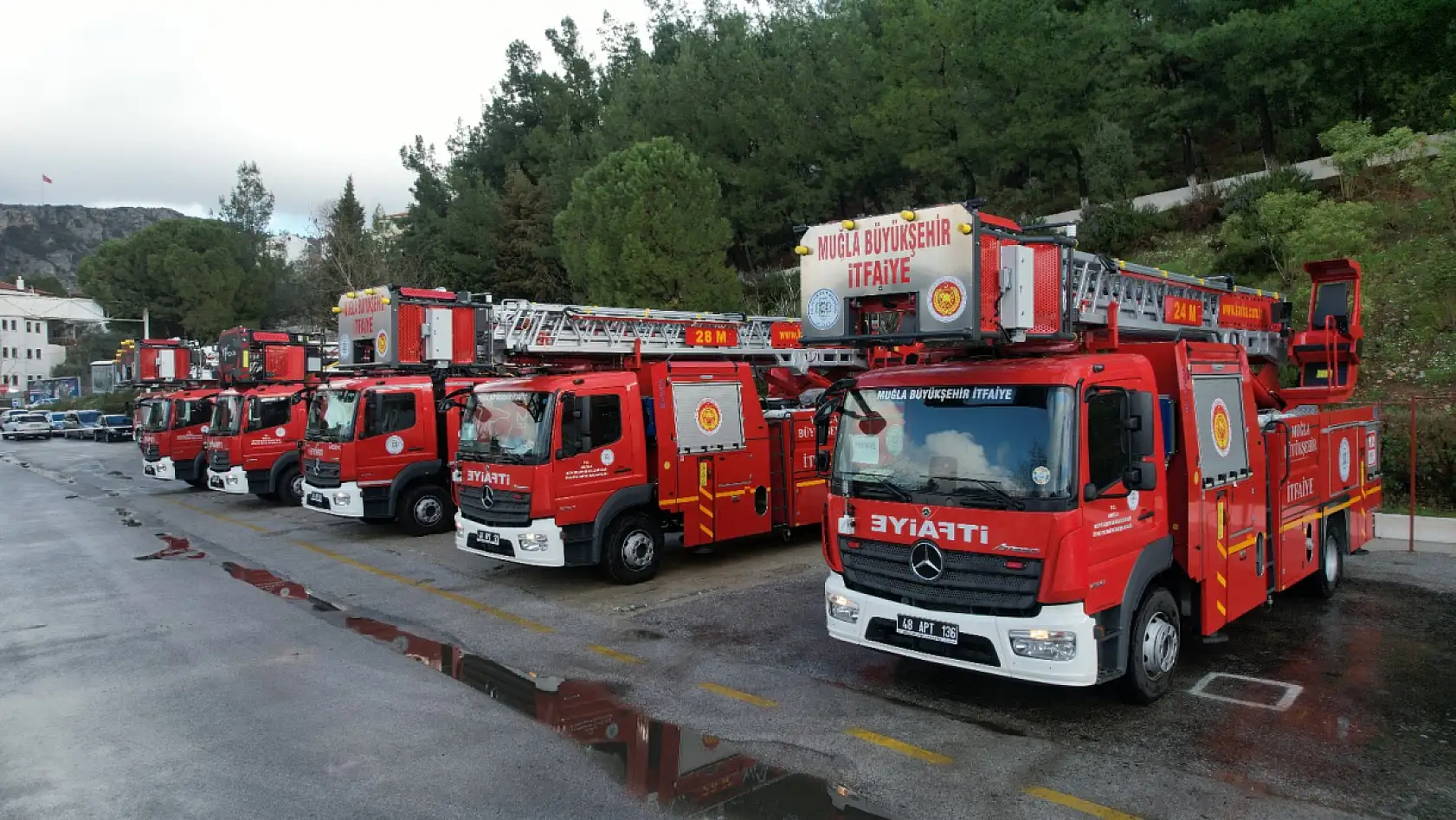 Muğla Büyükşehir İtfaiyesi'ne 72 Yeni Araç Geliyor