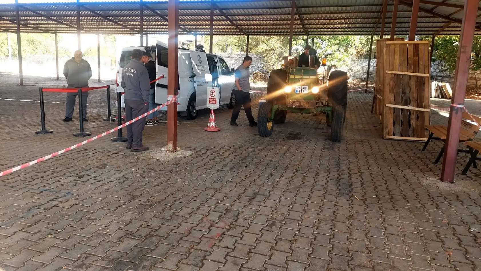 Seydikemer Yayla Kınık'ta traktör ve motosiklet vize işlemleri başladı