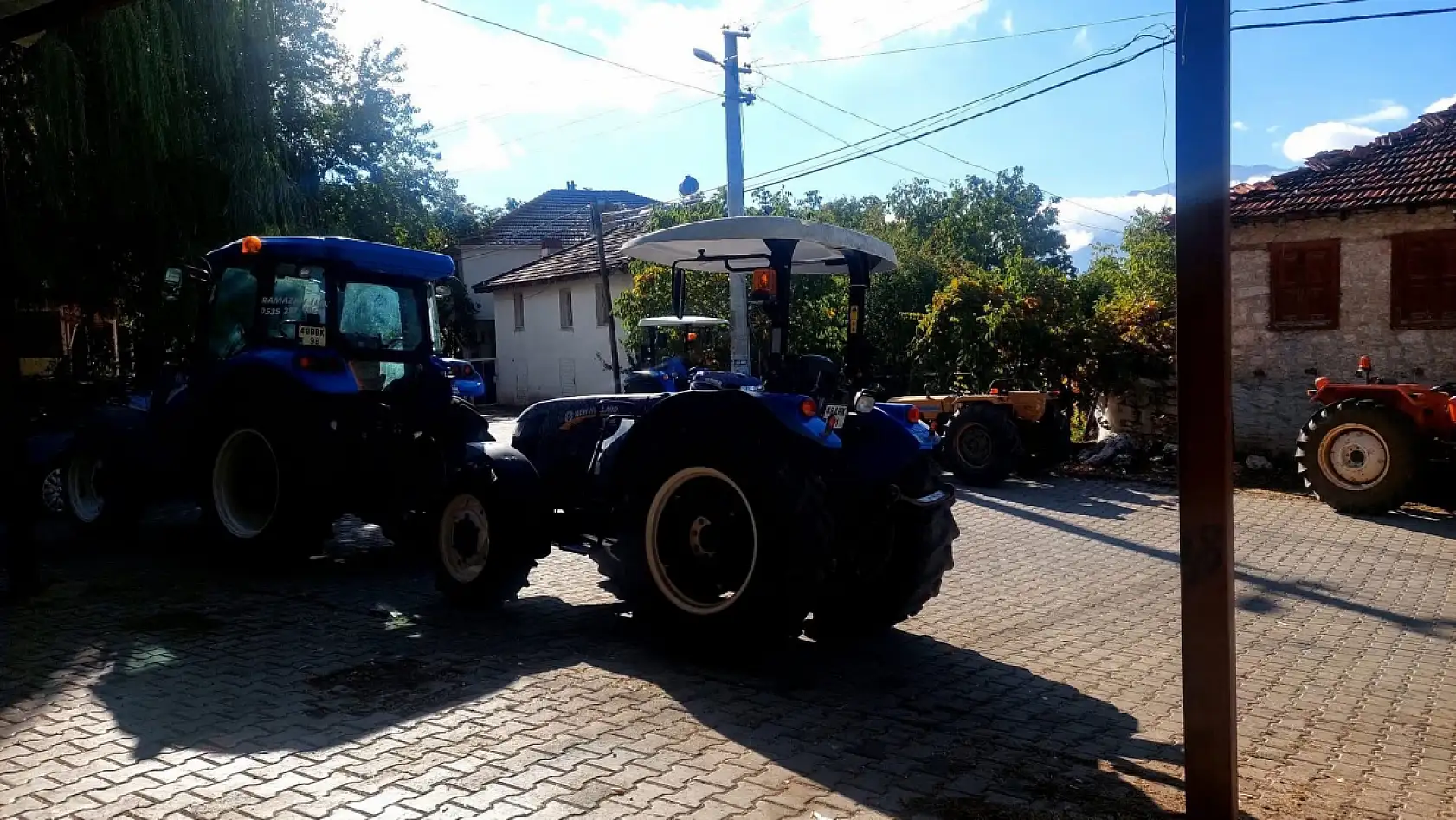 Seydikemer Yayla Kınık'ta traktör ve motosiklet vize işlemleri başladı