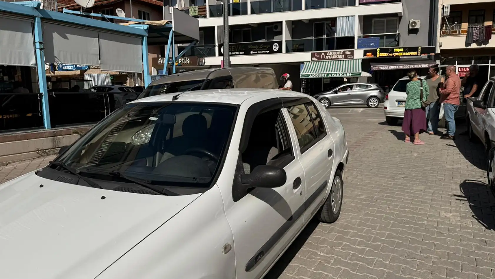 Fethiye'de maddi hasarlı kazada taraflar anlaşamadı