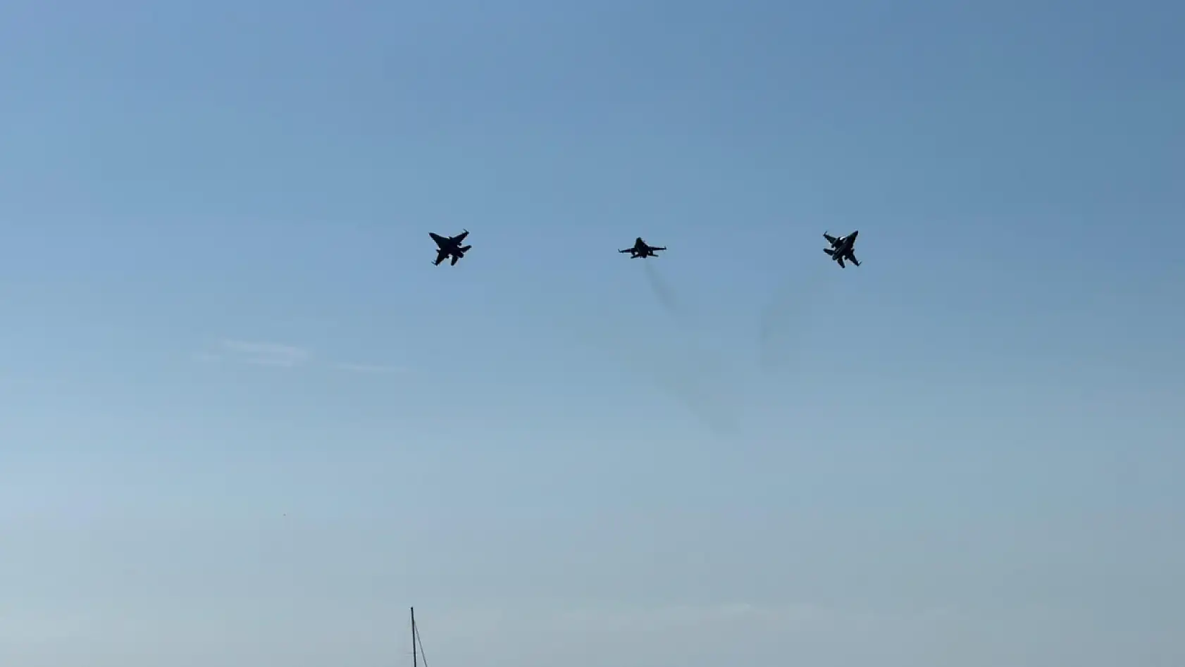 Fethiye'de Nefes Kesen F-16 Gösterisi