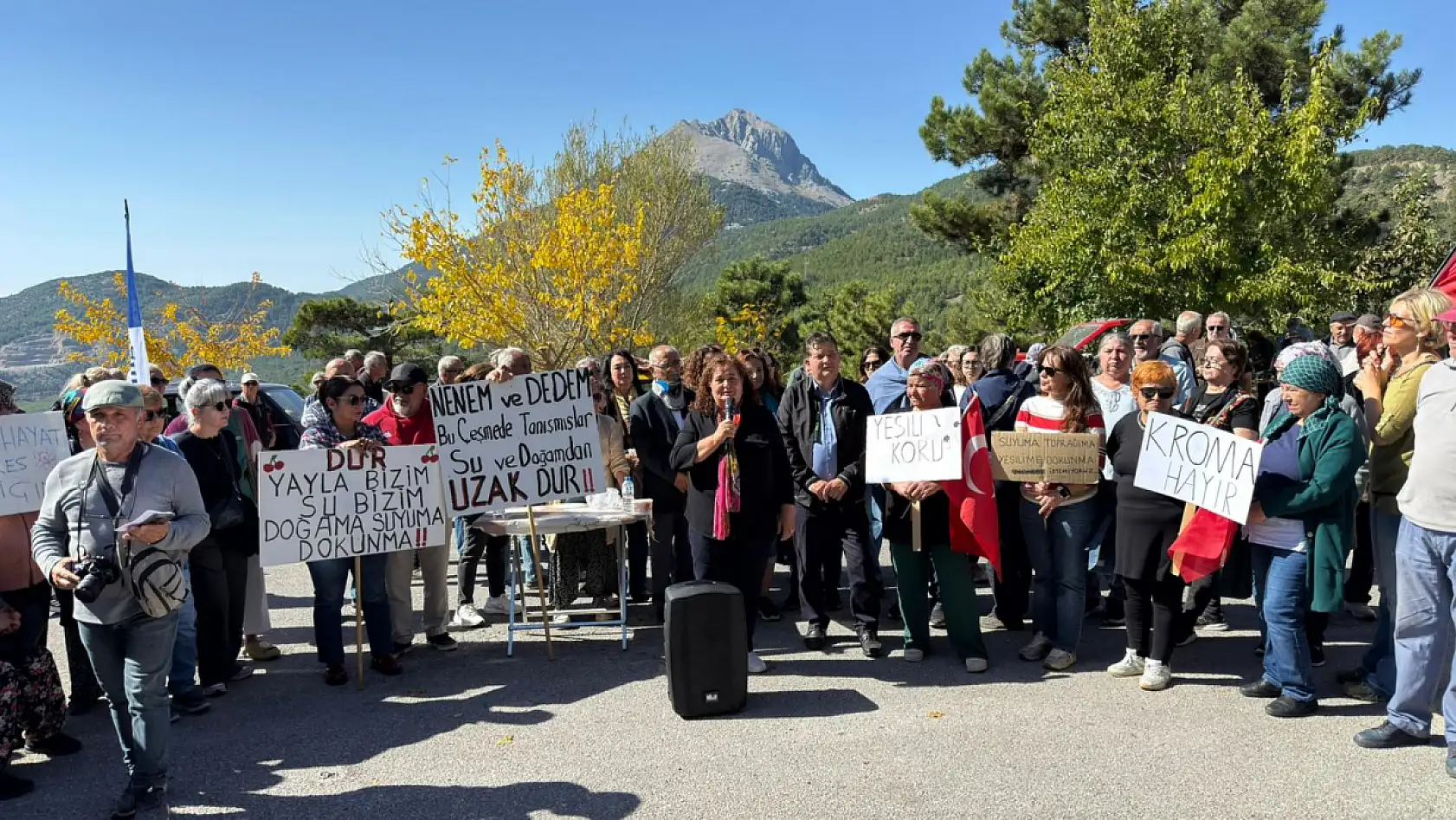 CHP Fethiye Kadın Kolları Başkanı Gökmen: 'Krom tesisi istemiyoruz'