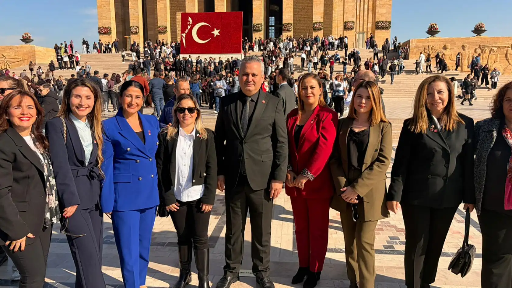 CHP Fethiye İlçe Teşkilatı'ndan Anıtkabir'e Anlamlı Ziyaret