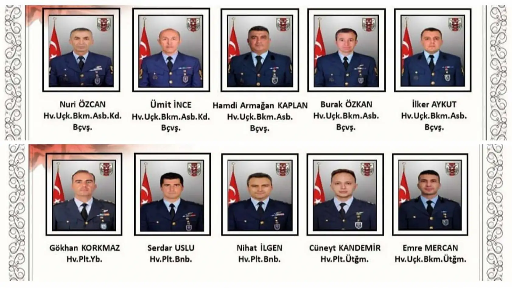 Gürcistan'daki uçak kazasında şehit olan askerlerin naaşları Ankara Adli Tıp Kurumu'na getirildi