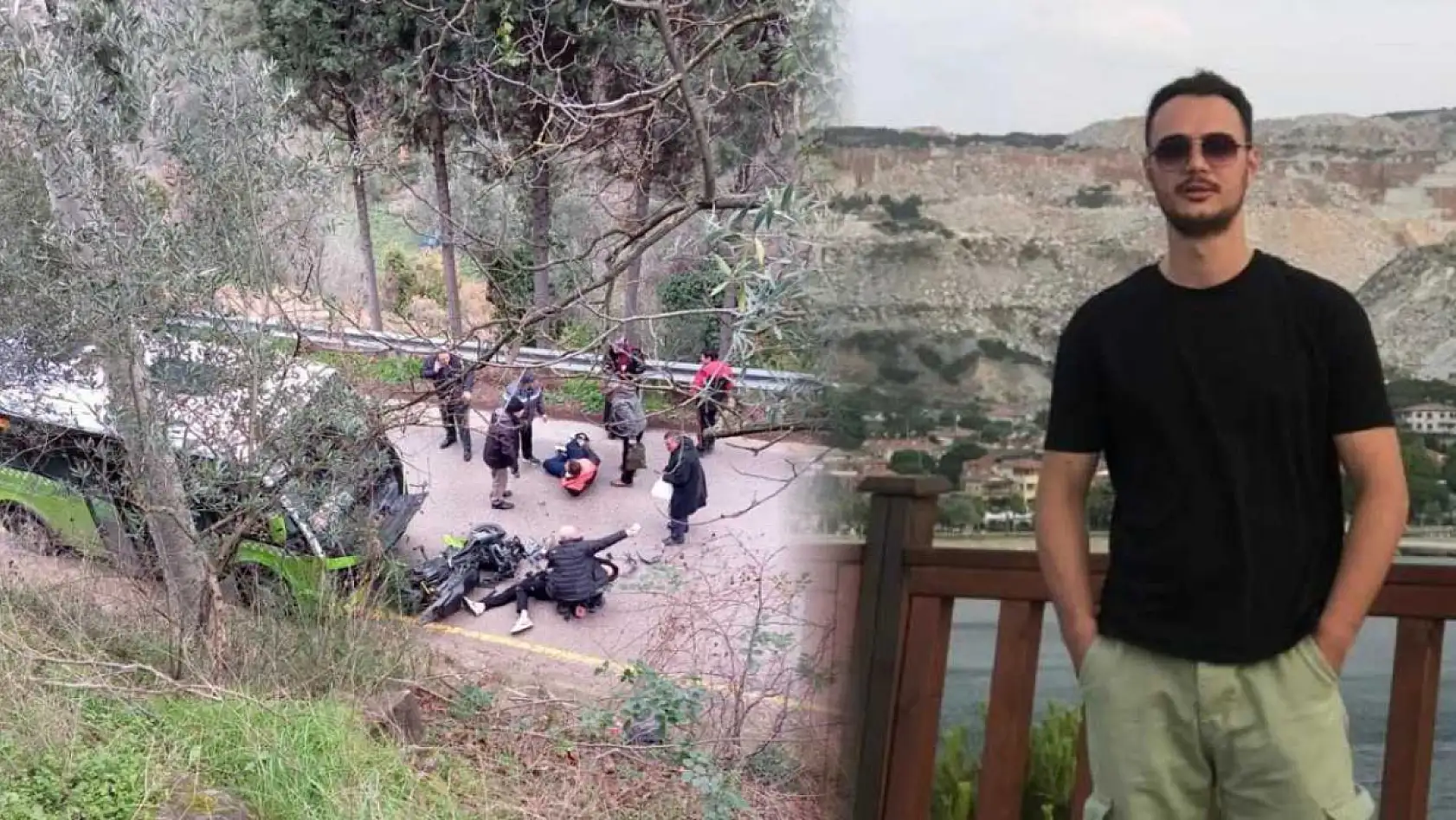 Feci Trafik Kazası 20 Yaşındaki Genç Hayatını Kaybetti