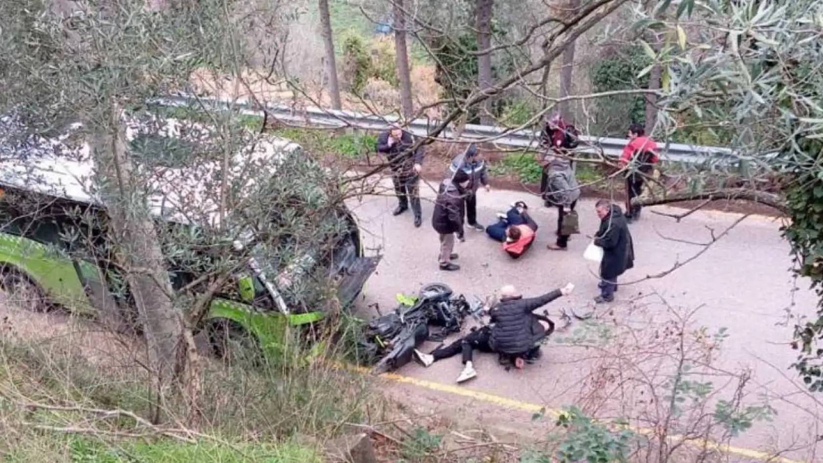 Feci Trafik Kazası 20 Yaşındaki Genç Hayatını Kaybetti