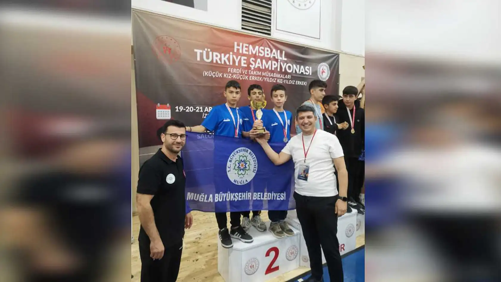 Muğla Büyükşehir Sporcularından Hemsball'da 4 Gümüş Madalya