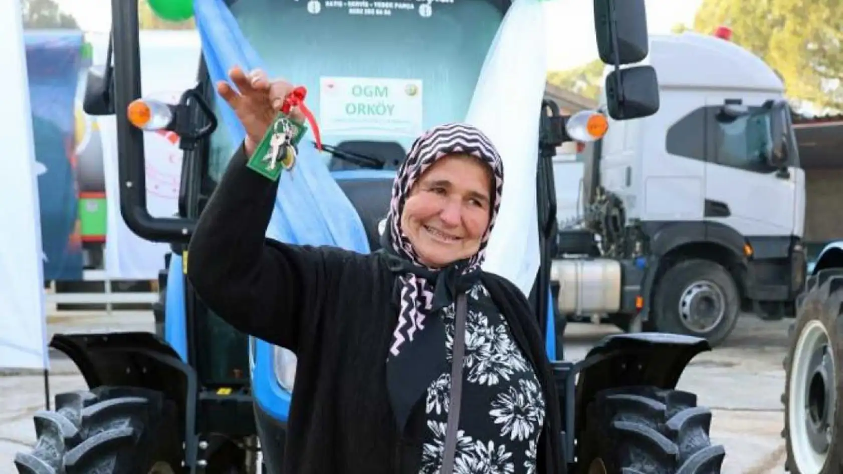 Muğla'da ORKÖY'den kırsal mahallelere sıfır faizli 36 traktör