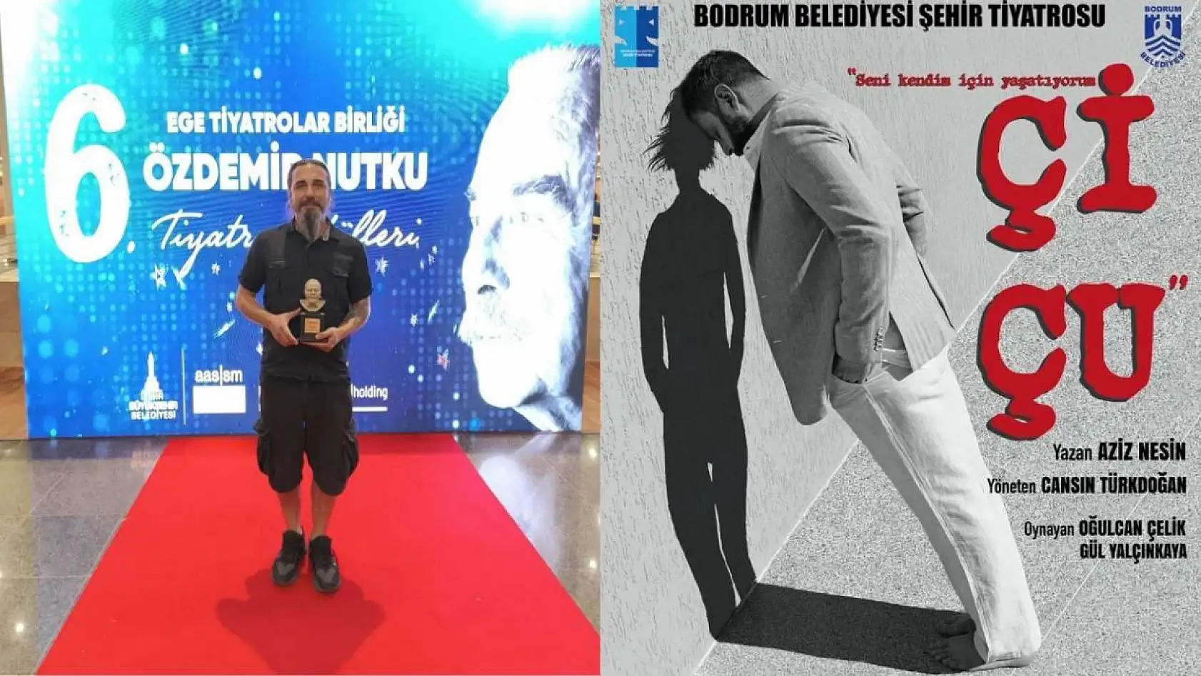 Bodrum Belediyesi Şehir Tiyatrosu ödülle döndü