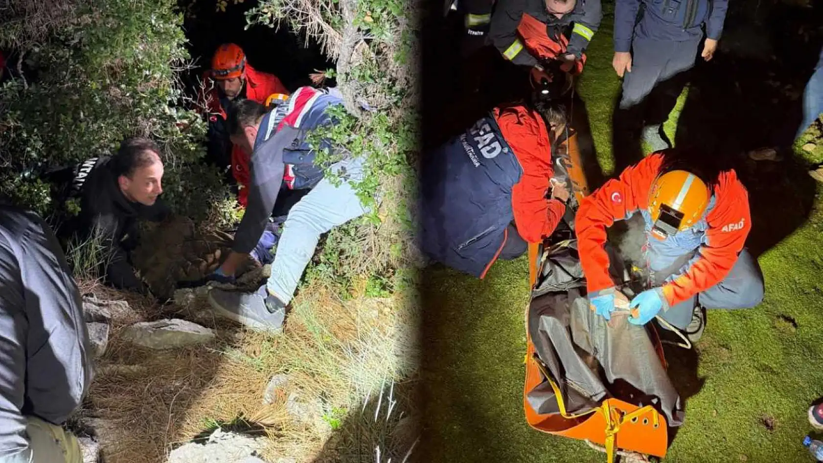 Mantar toplamaya çıkıp ulaşılamayan adamın cansız bedenine ulaşıldı