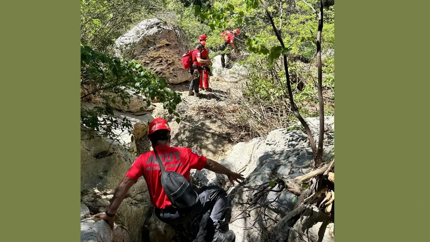 Fethiye'de AKUT Ekibinden nefes kesen kurtarma operasyonu