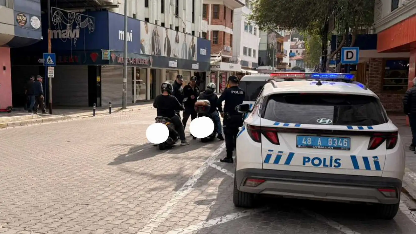 Fethiye Kandönmezler Kavşağı'nda asayiş uygulaması